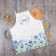 Apron "Ethel" forget -me -not 60*70 cm, 100% cotton, sarzha 190 g/m2