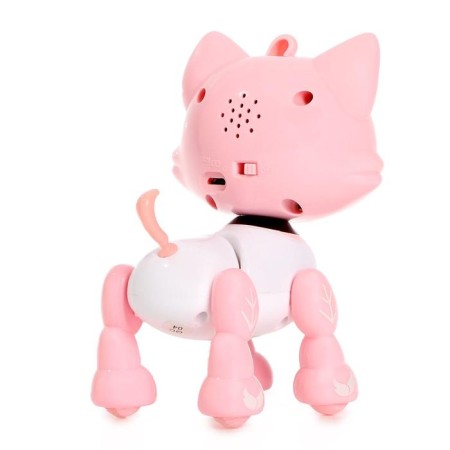 Interactive toy "Kitten Lu-Lu" rides, light, sound, reacts to pop-2