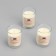 Набор свечей ароматических "Aroma Candle", гранат, 3 шт
