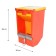 Bunker feeder for rabbits, plastic, with a lid