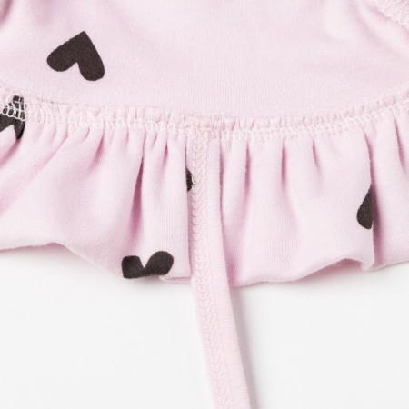 Panama Kroshka I am "hearts", pink, r.44-4