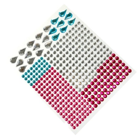 Set for creativity "Crystal mosaic. Super Model ", 17 × 23 cm-3