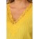 Female jumper, size 56, yellow color