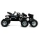 Radio-controlled machine "All-terrain vehicle" with a camera, wi-fi, metal elements, black color
