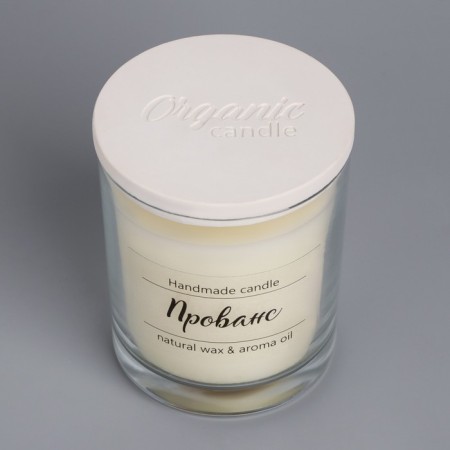 A candle in a glass flavored "Provence", 7x7 cm, 27 hours-5