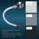 Sink uperwood Foster Quartz, quartz, 60 cm, gray matte, concrete