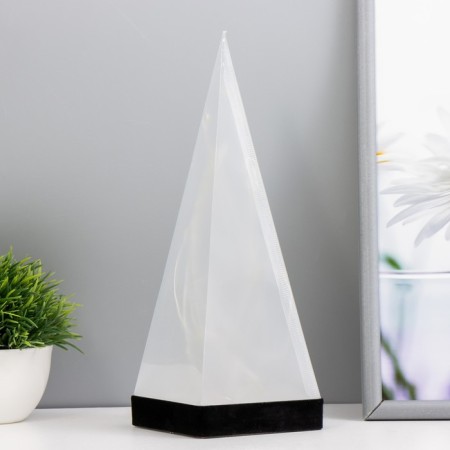 Star Pyramid nightlight Led RGB from 3AAA USB 9x9x26.5cm-1