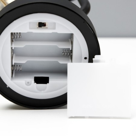 Night "Loft" LED from batteries 3haa black-gold 25x20x10 cm Risalux-8