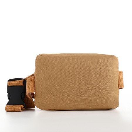 Bag for the belt Classik, 17*6*10, lightning departure, lining is 110cm, beige-1