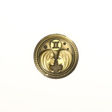Монета сувенир знак зодиака «Близнецы»-2