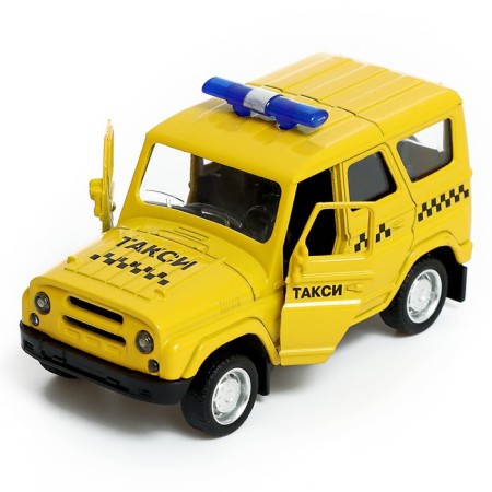 Metal UAZ Hunter "Taxi", inertia, 1:43-3