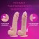 Massage Oka-Fucking Nazadka, ribbed with antennae, with clitoris vibroostimulation, silicone