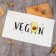 Ethel towel "Vegan" 40x73 cm, 100% cotton, sarzha 190 g/m2