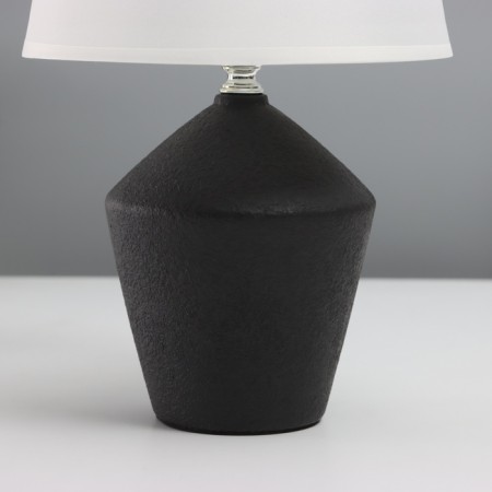 Table lamp "Olaf" 1x40W E14 black 19.5x19.5x35cm-3