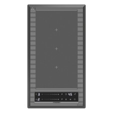 Варочная поверхность MAUNFELD CVI292S2FMDGR LUX, индукционная, 2 конфорки, сенсор, чёрная