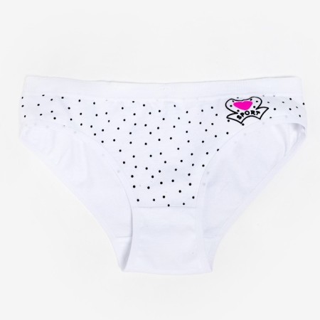 Credes of slips Women's collorista, white color, size 44-46