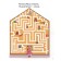 Labyrinths 6-7 years old. Bortnikova E.
