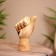 Souvenir "finger up" wood 12x6x25 cm
