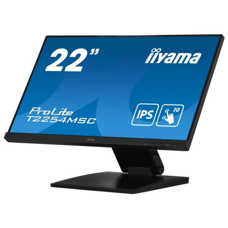 Monitor IIYAMA 21.5 "Prolite T2254MSC-B1AG Black IPS LED 16: 9 HDMI M/M glossy HAS 250CD 107891-8