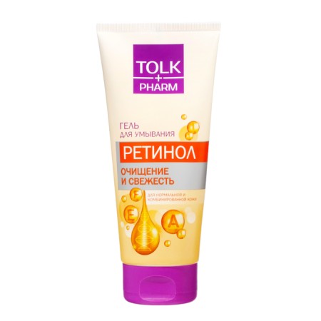 Tolk Pharma washing gel Retinol, 200 ml