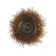 Metal brush for a tundra drill, with a hairpin, "cup", 65 mm
