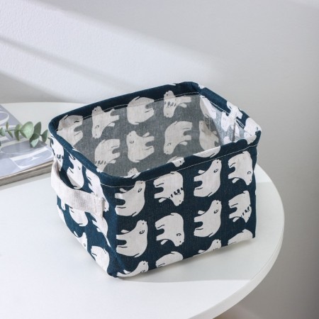 Organizer for storage with handles "Bears", 20.3 × 16.5 × 13.3 cm-1