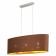 Suspended EVOLUCE lamp. Sle300583-03. Brescia. 3x40 watts, E27, 75x22x22 cm, Nickel color