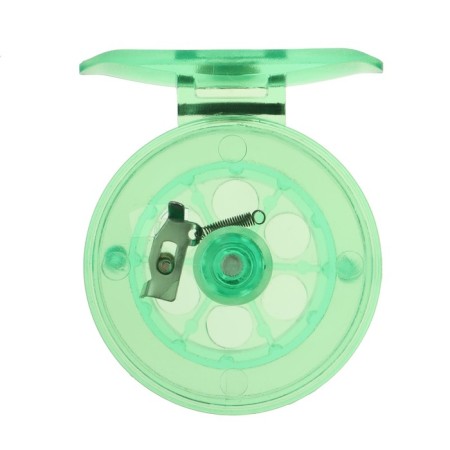 Inertial coil, plastic, diameter 6.5 cm, light green color, 807s-4