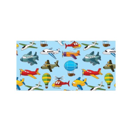 Basket for toys "Air transport, size 35x50 cm-1