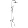 Savol S-600608A shower system, tropical shower, shower set, brass, chrome