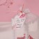 Set gift "Bear in overalls" soap red roses 5 pcs, dew 7x7x12 cm