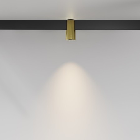 Track lamp Technical TR122-2-7W3K-BS, LED, 7 W, 193x53x104 mm, 370 lm, 3000k, brass-3