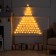 Garland "Networks" 1 × 1 m, IP20, dark thread, 90 LED, warm white glow, 8 modes, 220 V