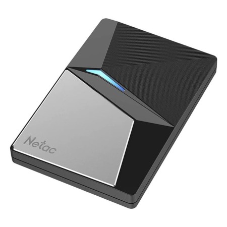 SSD Netac USB-C 240GB NT01Z-240G-32BK Z7S 2.5 "Black Black-1