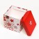 Self -assembly box "Stars New Year" 15 x 15 x 15 cm