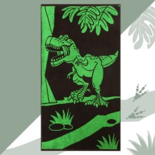 Tenle Ethel Tyranosaurus, 50x90 cm, 100% cotton, 420 g/m2