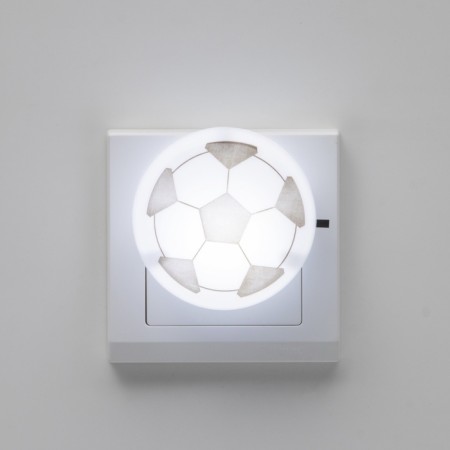 Night Store "Football" LED white-black 7x6x6.5 cm Risalux-5