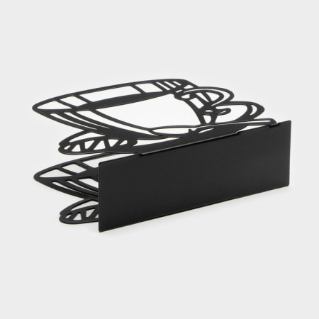 Salvetnik Dolyana "Coffee", 14 × 3.9 × 10 cm, black color-3