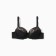 Women's bra, black color, rr 75b