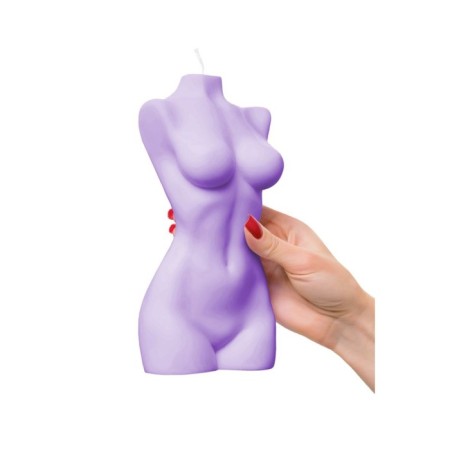 Interior candle Pecado BDSM "Women's torso" 850 gr, purple-8