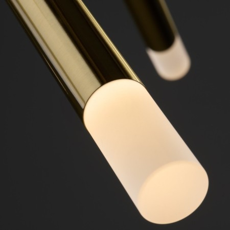 Suspended lamp Freya Fr6130PL-L30B WANDS, 650X650X250 mm, LED, 25W, 1400LM, 3000K, brass color-5