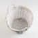 A set of baskets of 3 pcs, d39xh26 cm, d33xh23 cm, d27xh20 cm, white, willow