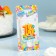 Candle for cake the number "Happy birthday" "18" Orange, 6.5 cm