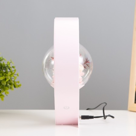 Table lamp "Heart Levitation" Led usb pink 24x22 cm Risalux-3