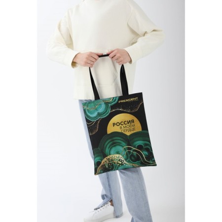 Bag Chopper Putin Team, 35 x 40 x 0.5 cm, black