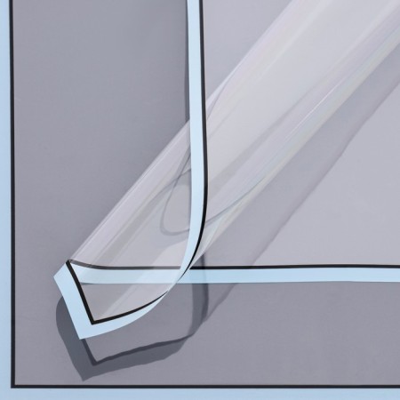 Matte flowing film, Kaima, 58x58cm, Blue