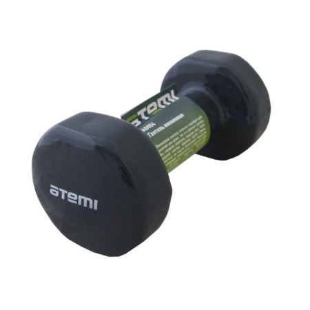 Vinyl dumbbell ATEMI AD054, cast iron, 4 kg
