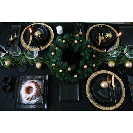 Set of balls plastic D-3 cm, 24 pcs "Classic Assorted" Gold-2