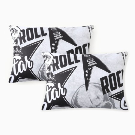 Set of pillowcases "Ethel" Rock Star 50x70 cm - 2 pcs, 100% cotton, calico
