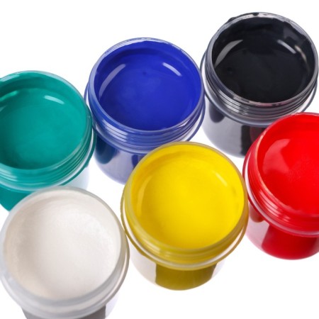 Gouache 6 colors x 20 ml, "cold heart"-1